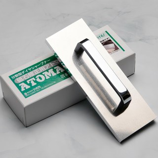 ATOMA附把整平石鑽石分散型顆粒荒目140番 輕鬆恢復磨刀石的平整度, 1個