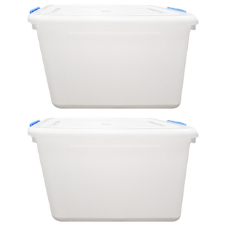 KEYWAY 聯府 多用途整理箱 110L, 白色, 2個