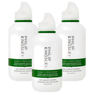 PHILIP KINGSLEY 菲利浦金斯利 淨效平衡髮浴 綠 舒緩頭皮屑止癢洗髮精 250ml, 3瓶