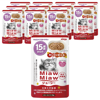 MIAWMIAW 貓用主食軟包 35號, 鮪魚, 70g, 12包