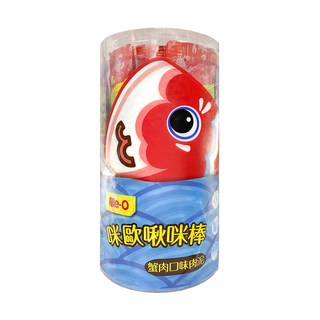 Me-O 咪歐 啾咪棒肉泥, 蟹肉口味, 540g, 1罐