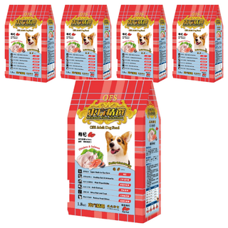 Oriental Fine Selection 東方精選 成犬狗食, 雞鮭枸杞, 1.8kg, 5袋