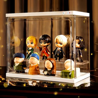 I'CLE Assemble Clear 公仔收納盒 白色 1層, 1個