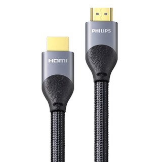 PHILIPS 飛利浦 高階HDMI 影音傳輸線 4K 60Hz 18 Gbps 1.5m, 1條, SWV7015