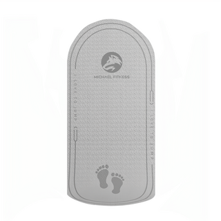 MICHAEL FITNESS 麥克健身 跳繩墊 灰色 140*66*0.8cm TPE一體成型 強抗撕裂 結實耐用 靜音減震, 1個