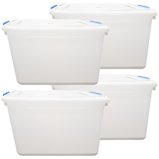 KEYWAY 聯府 多用途整理箱 110L, 白色, 4個