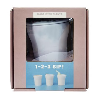 miniware 愛喝水水杯組 植物製造, 寧靜海藍, 1組, 190ml