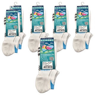 D&G 透氣避震足弓男襪 6雙 台灣製造