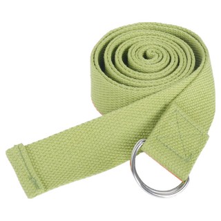 THE ONE UNITED 純棉瑜珈輔助拉力帶 深綠色 瑜珈繩, 1條, 180 x 3.5cm