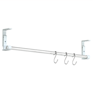 TaKaYa Happiness Living 高屋幸福生活館 上廚式不鏽鋼吊桿 60cm, 不鏽鋼色, 1支