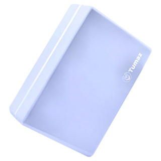 Tumaz 月熊 50D高密度EVA瑜珈磚 止滑減震 環保安全 輕量便攜, 天藍色, 1個