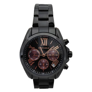 RADIANT STAR 璀璨之星 期待的愛真三眼金屬鍊帶手錶 WMD05988