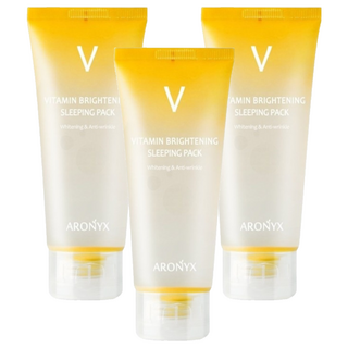ARONYX 維他命亮白睡眠面膜, 100ml, 3條