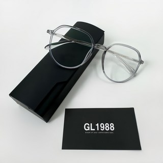 GL1988 驗光師製作的 TR 7克 抗藍光 多邊形眼鏡