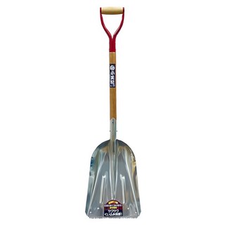 小美紀 鋸齒木柄鋁煤鍬 140C 較大 園藝用 鏟煤 翻土, 1個