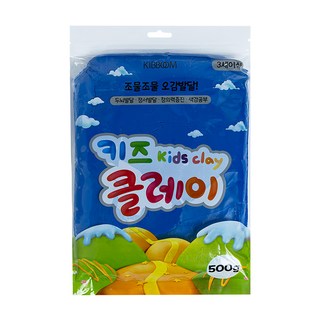 KIBBOOM 兒童黏土, 藍色, 1包, 500g