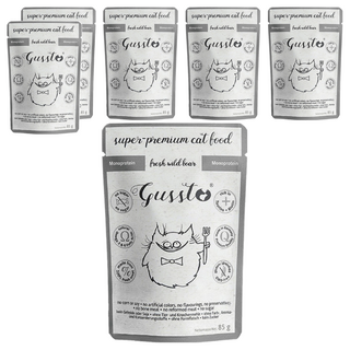 Gussto 無穀餐包 4號, 稚嫩羊肉, 85g, 6包