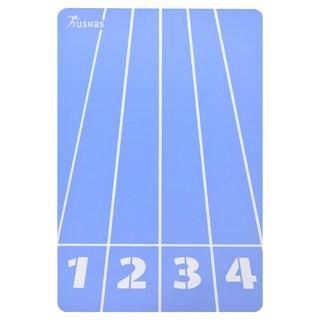 USHaS 瑜癒 CozyRun 超慢跑墊, 單色跑道款, 1個