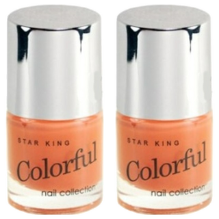 STAR KING 星之冠 多彩指甲油, #009, 10ml, 2瓶