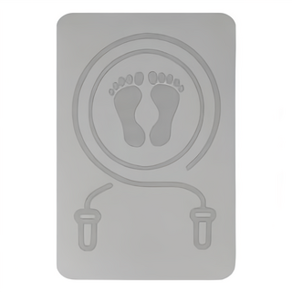 德利生活 靜音降噪跳繩墊 方形 60 x 40 x 0.8cm 灰色 居家運動必備, 1入