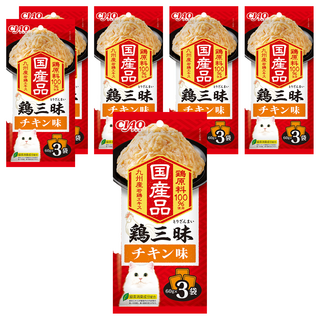INABA CIAO 啾嚕 豪華魚三昧餐包, 雞肉, 180g, 6袋
