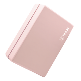 Tumaz 月熊 EVA瑜珈磚 50D硬度 止滑減震 環保安全, 粉橘色, 1個