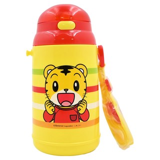 Skater 彈蓋吸管 塑膠保冷水壺, 巧虎 黃色, 400ml, 1個