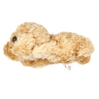 Little Beans 狗狗 絨毛 玩偶貴賓狗, 棕色, 1個