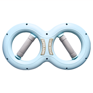 Leader X Mellow Morandi 8字腕力訓練器 ABS材質 高強度20kg 握感舒適 吸汗 防滑 耐磨, 黑色, 1個