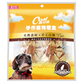 Cost 酷司特 鱈魚三明治 新鮮雞肉及鱈魚片製成 低脂低鹽配方 台灣製造, 180g, 1袋