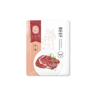 心頭肉 貓咪主食包 - 40g 貓肉泥 貓餐包, 1個, 牛肉肉泥