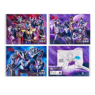 iigen一正文具 奧特曼英雄圖畫本 兒童美術畫冊 畫畫本 著色畫本, YZ9578 奧特英雄型態集馬克本20張, 一正, 奧特英雄型態集馬克本
