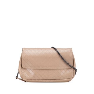 보테가 베네타 중고 2012-2025 스몰 레더 인트레치오미라지 체인 크로스 백