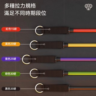 11件豪華組 拉力繩 拉力器 彈力繩 彈力器 阻力帶 阻力繩 健身 瑜伽繩, 1個, 專業全能11件套(防斷125磅)