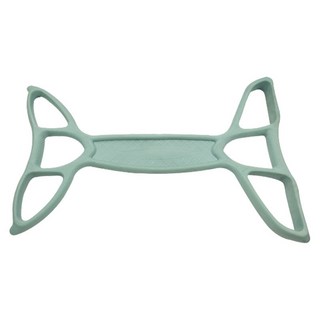 繩魚尾拉力帶 多功能腳蹬拉力器 八字美背神器 - 美背拉力帶,直角肩訓練, 淡銅綠, 1個