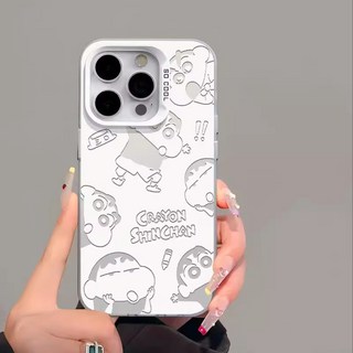 多啦A夢適用於蘋果17手機殼14pro卡通16plus11彩銀12動漫8xs7小新