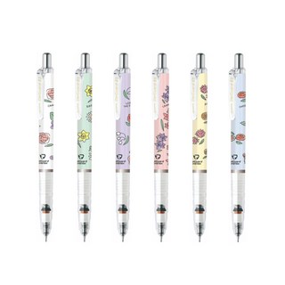 제브라 델가드 샤프 0.5mm 탄생화 시리즈 샤프펜슬, 화이트