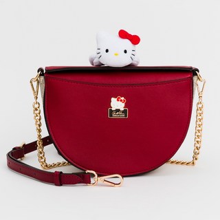 Arnold Palmer Kitty系列紅色馬鞍包附長短背帶 Attract系列