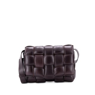 보테가 베네타 중고 카세트 패딩 맥시 인트레치아토 레더 스몰 크로스 백