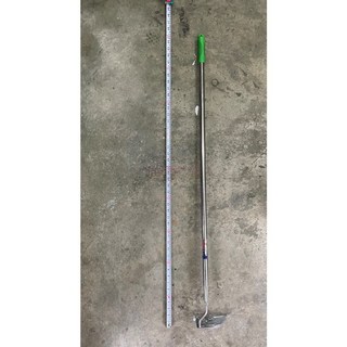 工具家達人 不鏽鋼鋤頭 長柄彎月除草工具 免彎腰輕巧園藝鋤頭, 1個