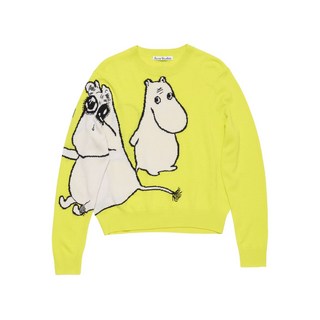 아크네 스튜디오 카툰 프린트 니트 스웨터