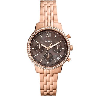 FOSSIL Neutra 晶鑽計時女錶-36mm ES5218,時尚優雅女錶首選