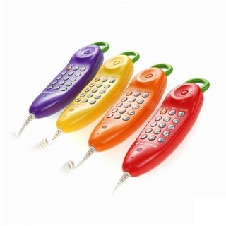(지엔텔) 벽걸이형 유선전화기 GS-620 (주황색)