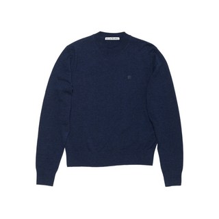 아크네 스튜디오 로고 패치 크루넥 스웨터