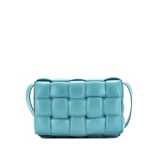 보테가 베네타 중고 카세트 패딩 맥시 인트레치아토 레더 스몰 크로스 백