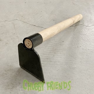 【肉肉朋友】 園藝種植工具 小鋤頭 兩用小鋤頭 麻把 小四齒 耙子, 1個