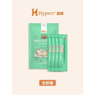 ipetaally艾寵聯萌|超躍 貓咪零食 好心情肉泥條15gx4包 全齡貓 肉泥膏 純肉零食 貓咪副食, 1個, 雙魚木鱉果,15g
