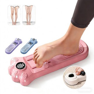 TUKQ 計數款踏步機 - 紫色 36*11*3公分 家用鍛鍊足弓, 粉色, 【升級計數+阻力可調+科學訓練