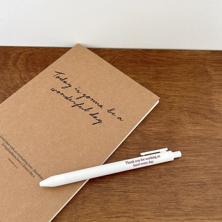 水性原子筆 Thank you for working so hard every day 文創 基督 幸福小組, 1支