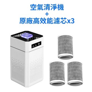 負離子除臭空氣清淨機, 空氣清淨機+3個濾芯